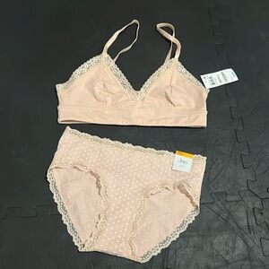 matching bra and panty set, jenni